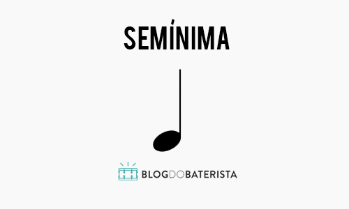 Fragmentos do Início da Partitura de Bateria - Partitura de Bateria: O Guia Completo Para Bateristas - Figura Musical Semínima