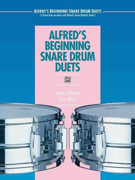 Partitura de Bateria - Método BEGINNING SNARE DRUM DUETS - Dave Black