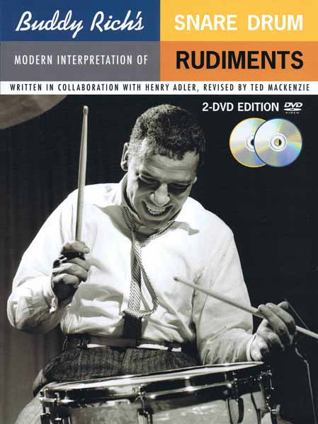Partitura de Bateria - Método BUDDY RICH - MODERN INTERPRETATION OF SNARE DRUM RUDIMENTS
