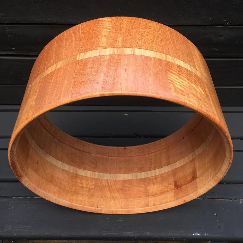 Schallera Custom Drums - Tambor Madeira Mais Escura